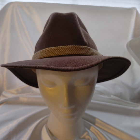 Authentic NWOT Scala 100% wool Panama fedora L $24 each never worn - Picture 3 of 8